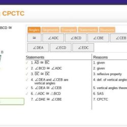 Given ad bc and bcd adc prove de ce