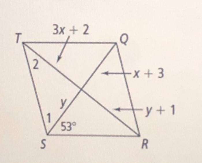 Use rhombus tqrs to answer the question